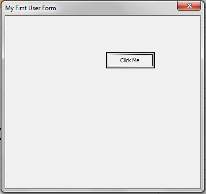 User Form - Display