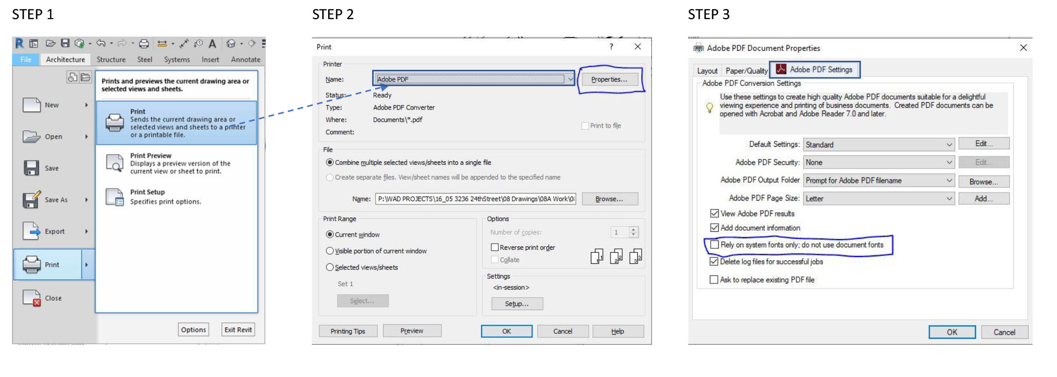 Tips & Tricks - Revit to PDF print [Solved]